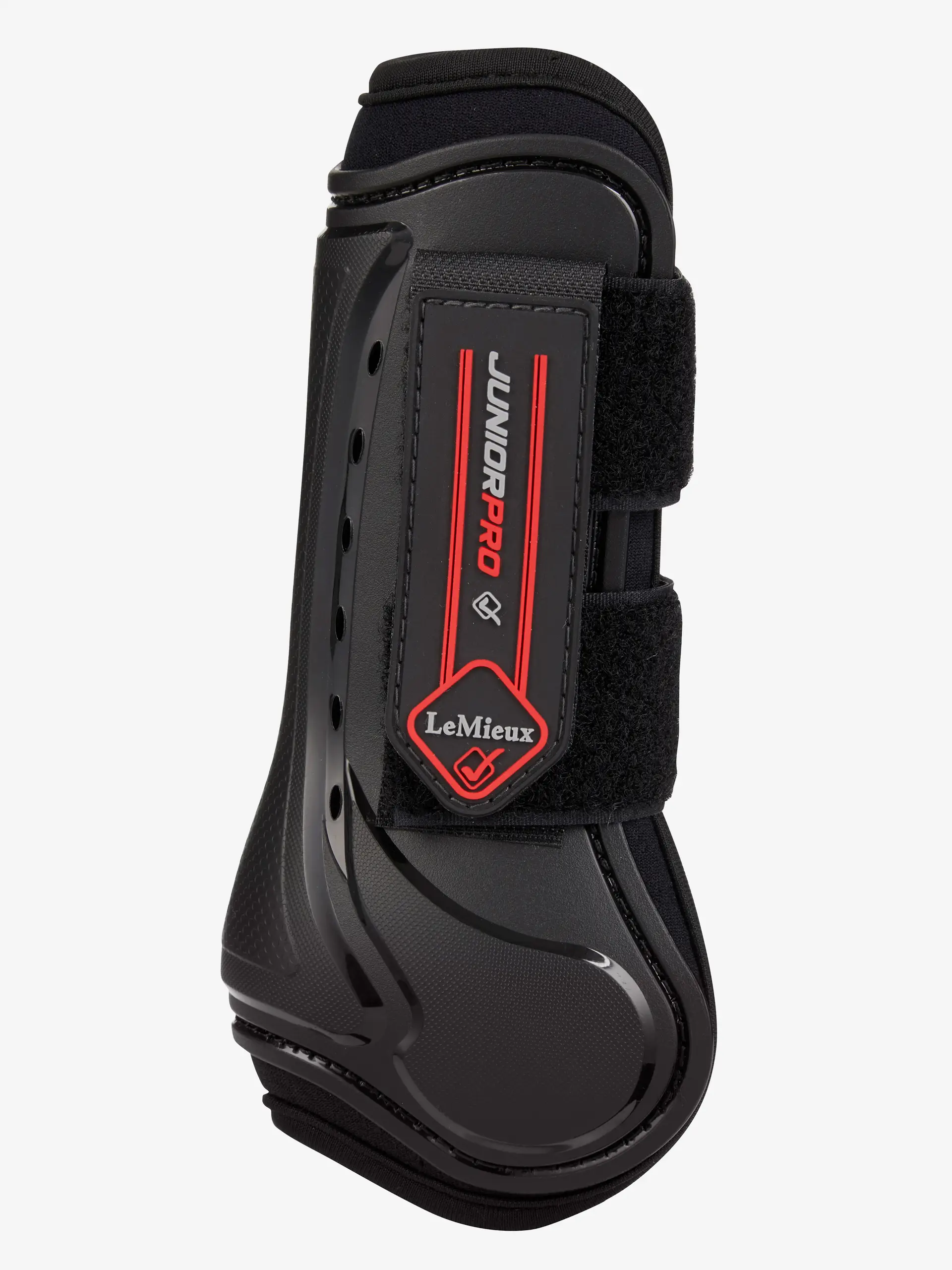 Junior Pro Tendon Boots Black (Size S)