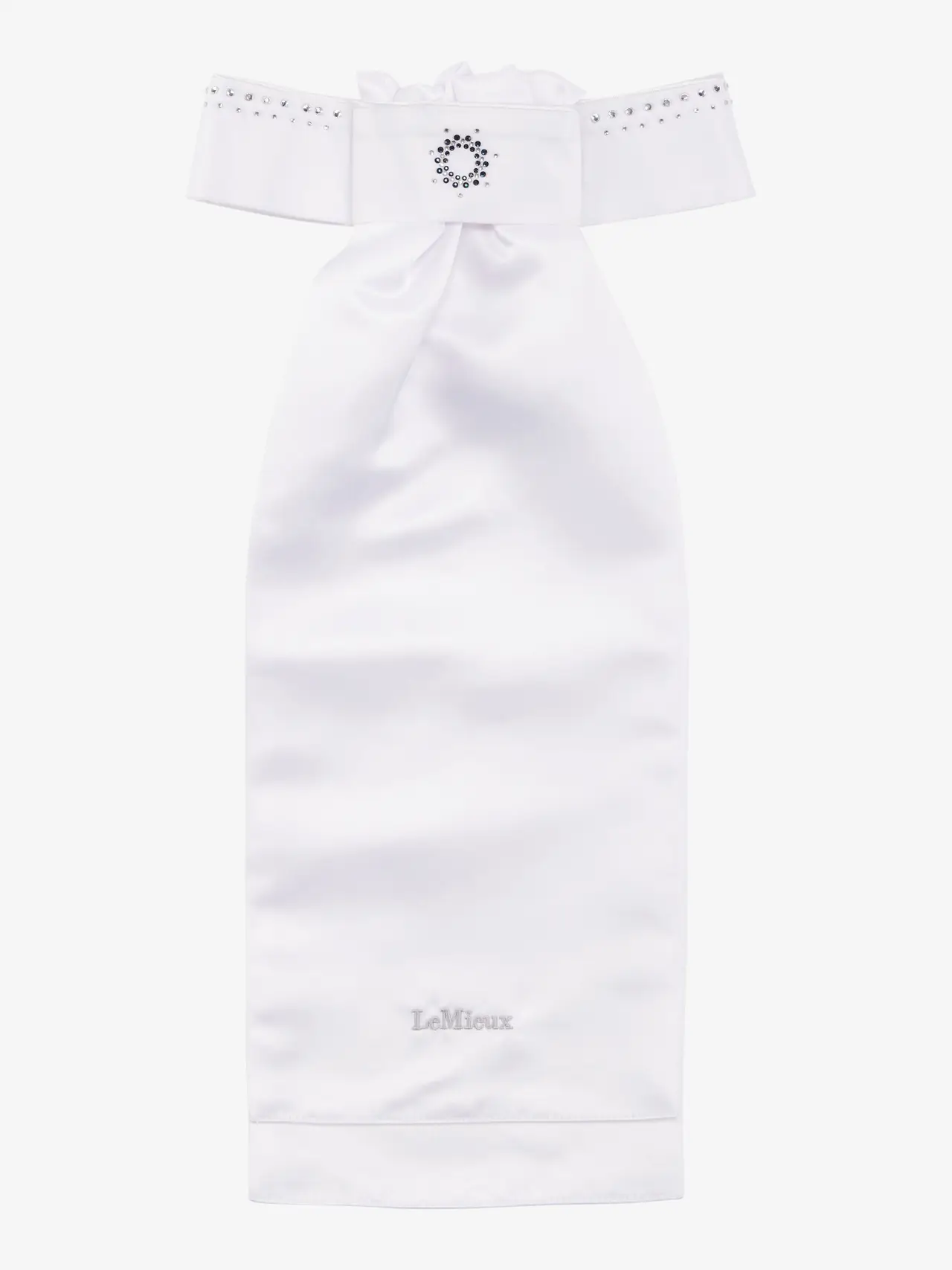 Brilliance Plastron White/Navy