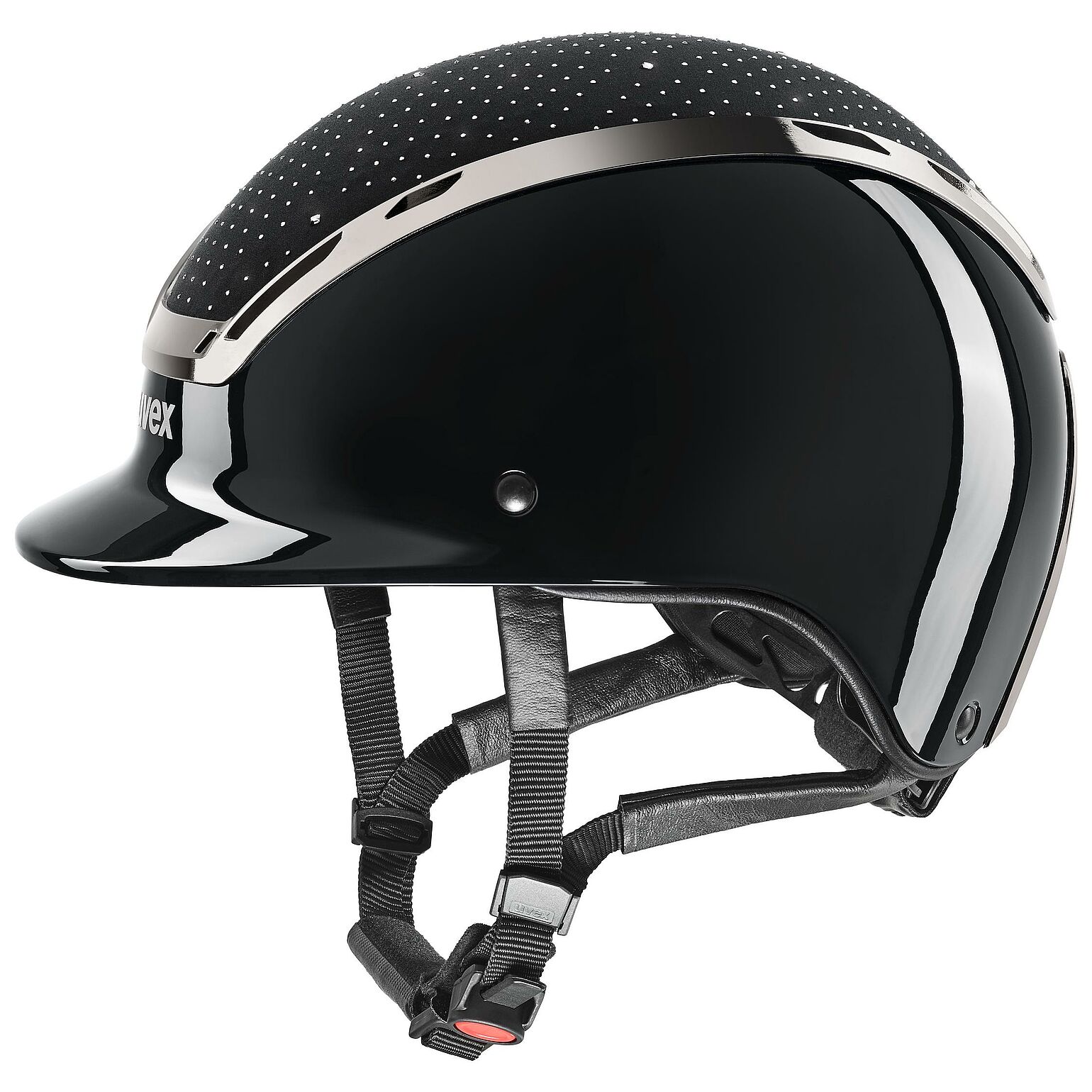 UVEX Exxeed Glow Black-Black S-M